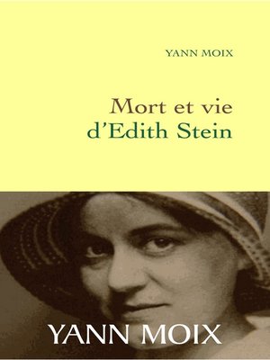 cover image of Mort et vie d'Edith Stein